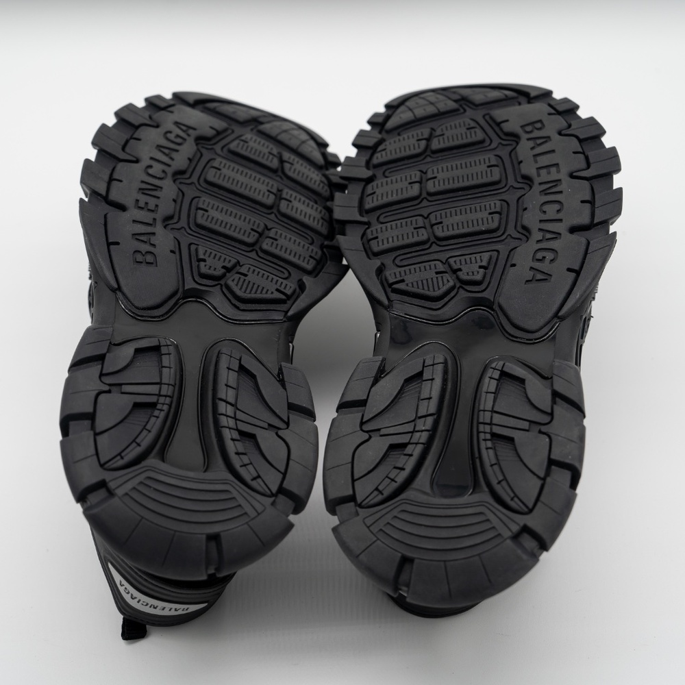 size 42 - Balenciaga Track Sandals Triple Black Straps - Picture 5 of 11